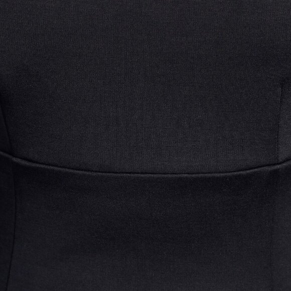 NWT Lulus Heart Eyes Black Ruffled Bodycon Mini Dress​ - Picture 5 of 8